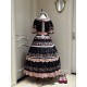 Yolanda Cranberry And Four-Leaf Clover Cardigan Skirt JSK and OP(Reservation/3 Colours/Full Payment Without Shipping)